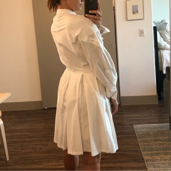 JOIE | NWT white button down dress - Picture 3 of 6